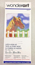 PONY Latch Hook Kit NIP 12" x 12" by Wonderart