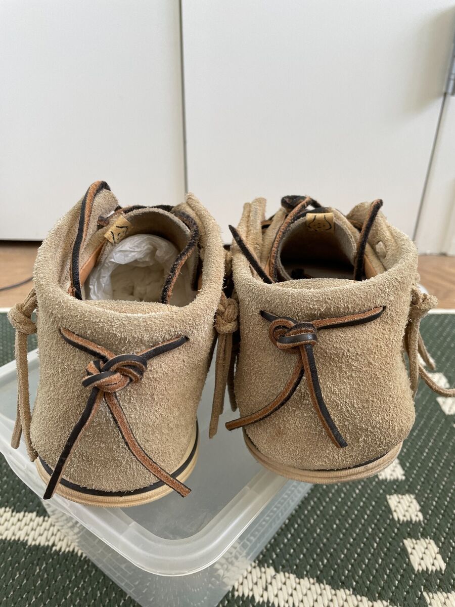 Men 9.0US Visvim Fbt Coyote Brown Leather Mokashin Sneakers - 靴 Men 9.0US Visvim Fbt Coyote Brown Leather Mokashin Sneakers - 靴