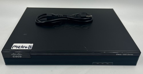 Cisco 1921/K9 V05 Gigabit Integrated Service Router w/ VWIC3-2MFT-T1/E1 - Picture 2 of 6