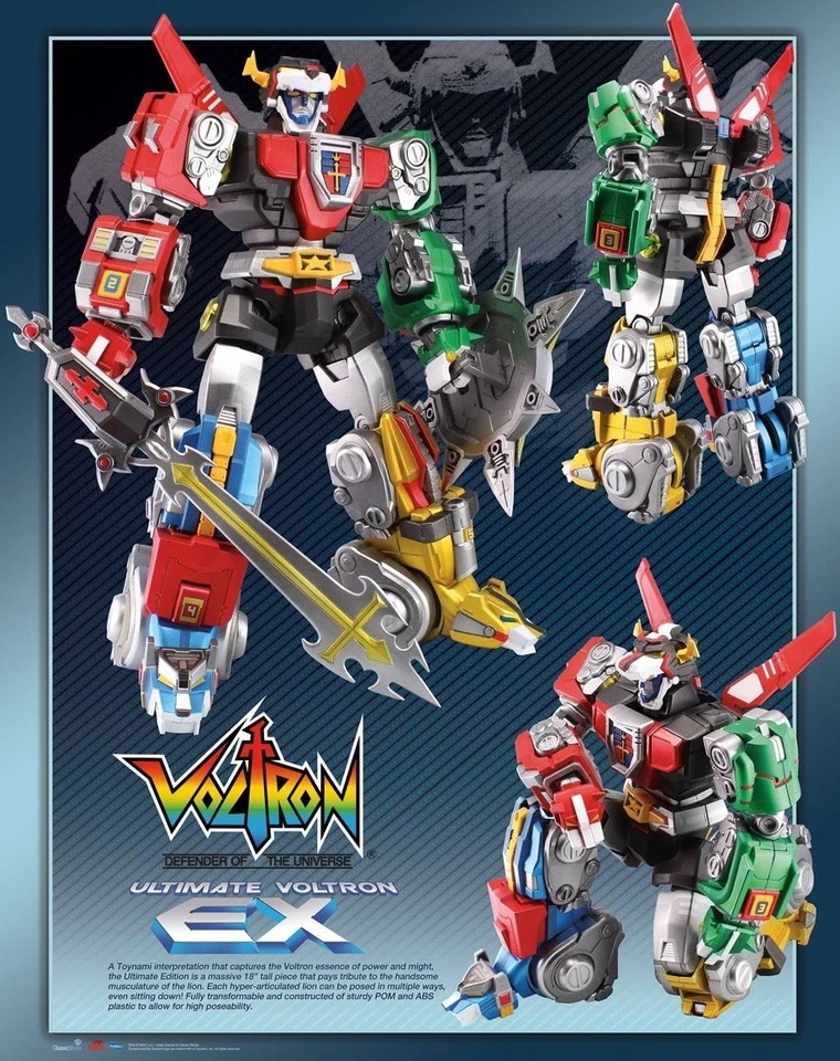 Toynami Voltron Ultimate EX - MIP de un estuche nuevo - sin abrir Foto 2 de 4