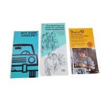 1970s Advertising Pamphlets From Petroleum Gas & Oil Company's