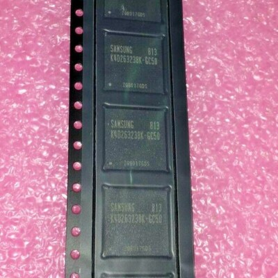 (10 PIECE LOT) K4D263238K-GC50, DDR DRAM, 4MX32, 0.7ns, CMOS, PBGA144, ROHS