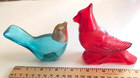 2 Avon Bird Cologna Decanters