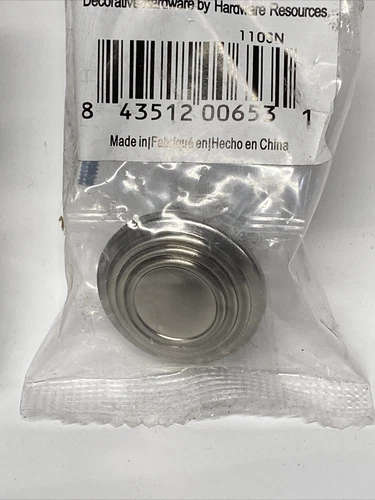 Elements Hardware 110SN Vienna 1 1/4" Diameter Spiral Knob in Satin Nickel 3 QTY - Picture 4 of 5