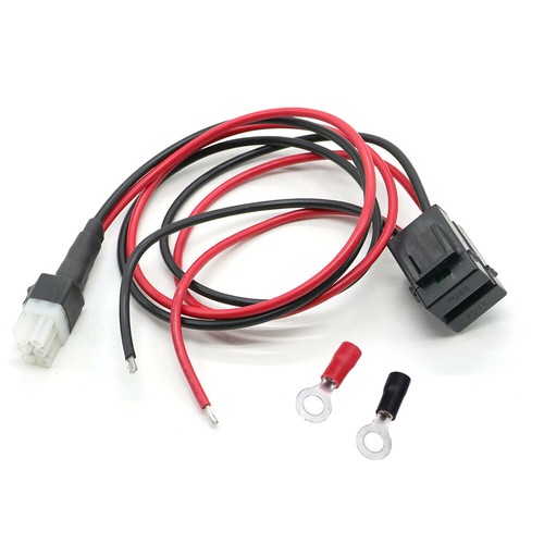 ABS 1M 30A Bezpiecznik 4 PIN 12AWG Kabel zasilający do Yaesu FT-857D FT897D IC-78 - Zdjęcie 3 z 10