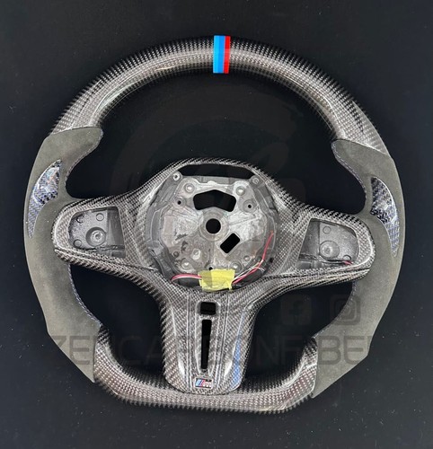 carbon fiber Steering Wheel G20 G80 M3 320 325I 330I 3-Series W/Heated - Picture 5 of 5