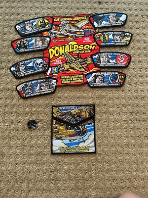 2023 (Donaldson) Blue Ridge Council Patch Set + OA