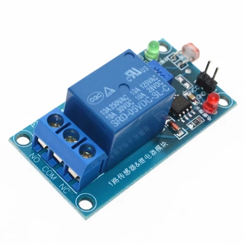 DC 5V Light Photoswitch Photoresistor Relay Sensor Detection Module Detector