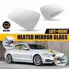 2Pcs Mirror Glass Heated Left+Right Side For BMW 320i 328d 428i 328i 2012-2018