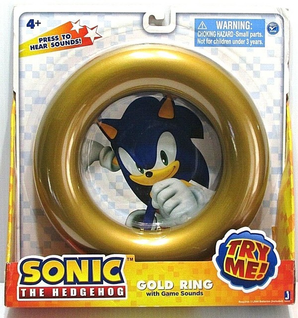 sonic gold ring toy