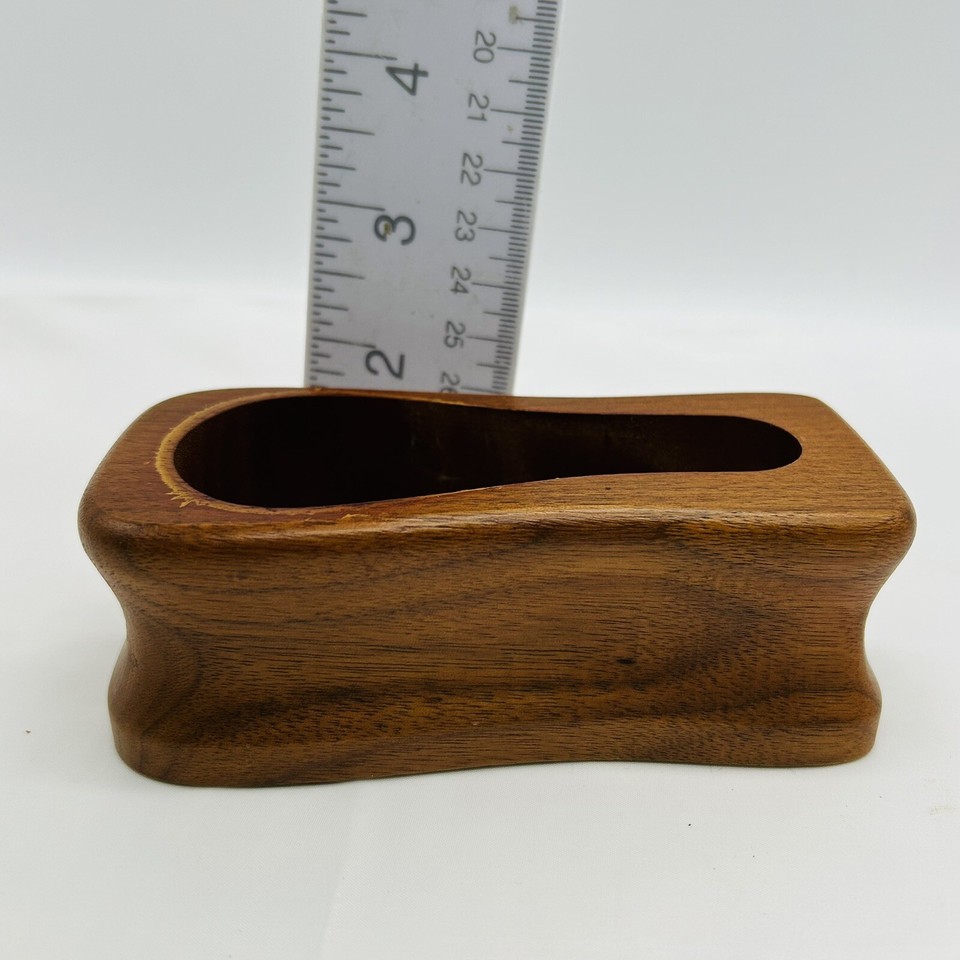 Decatur Industries Calabash Pipe Rest Walnut Wood DECO eBay