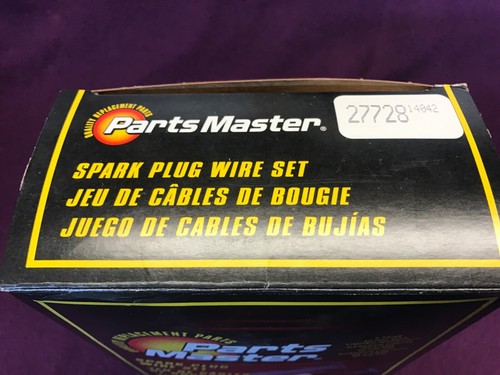 Spark Plug Wire Set-STD Standard 27728 Parts Master V6 3.4 3.5 - Picture 2 of 4