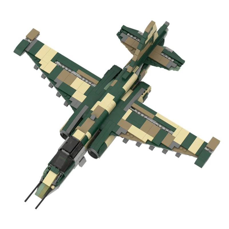MOC-67589 Su-25 Aircraft Military 900 Pieces Building Blocks Toys Set - Image 3 of 4