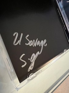21 Savage Signed CD | eBay