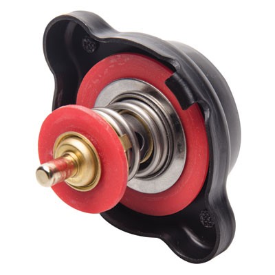 Tapa de radiador de alta presión Tusk con medidor de temperatura 2,0 bar 163-863-0002 para - Imagen 2 de 2
