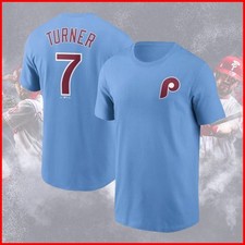 HOT SALE 2026 Trea Turner #7 Philadelphia Baseball Name & Number Gift For Fans