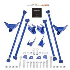 Triangulated 4 Link Suspension Kit 18-28 Bars For Chevy S10 1994-2004