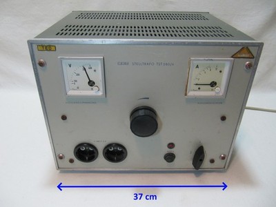 TRENN Stelltrafo 0 - 310V 6A 1,9kW Regeltrafo Variac Labornetzgerät Stromregler