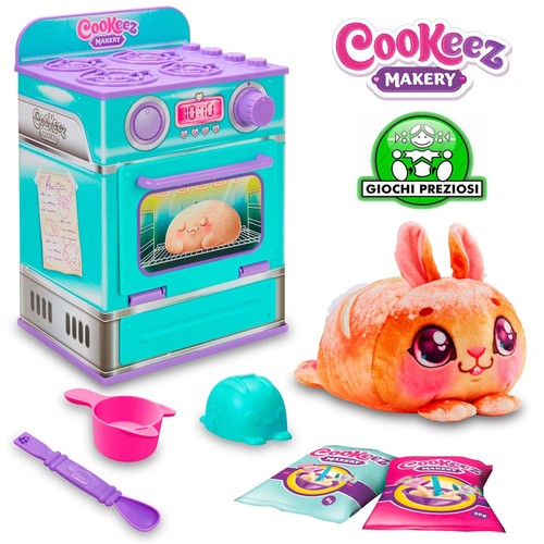 COOKEEZ MAKERY FORNO CREA UN DELIZIOSO PELUCHE PROFUMATO GIOCHI PREZIOSI MTM2300
