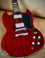 2008 Epiphone by Gibson SG Standard G-400 Cherry Red, grover  tuners, VGC