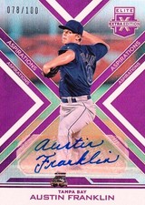 2016 Elite Extra Edition Austin Franklin Auto Aspirations Purple /100