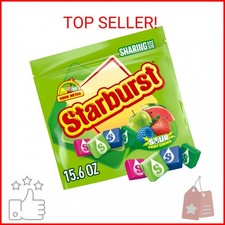 STARBURST Sour Chewy Candy Individually Wrapped Fruit Chew, Sharing Size, 15.6 O