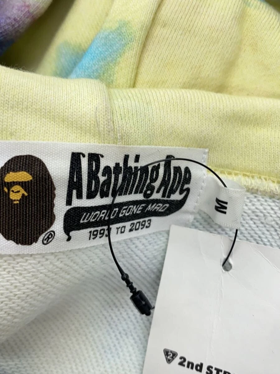 A BATHING APE (BAPE) Felpa con cappuccio A BATHING APE multicolore M usata