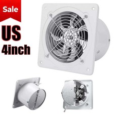 4 Inch Exhaust Ventilation Fan 110V Wall Ceiling Mounted Bathroom Kitchen Blower