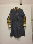 Union Civil War Style Frock Coat Blue Size 44 Long Costume Reenactment Apparel
