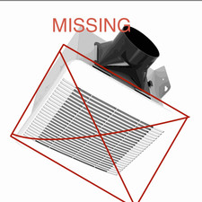 Commercial Electric 110 CFM 1.5 Sone Bathroom Exhaust Fan with Humidity Sensing