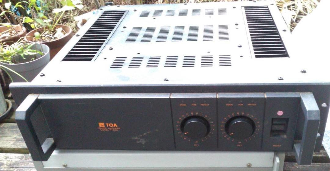 Professional Power Amplifier Toa P150D Extraordinary | eBay