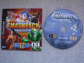 Sega Dreamcast Sega Smash Pack Vol 1 DISC & MANUAL | Fighting Force 2 DISC 2001