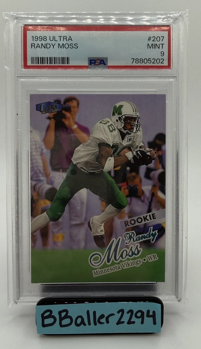 1998 Ultra Randy Moss #207 for sale | eBay