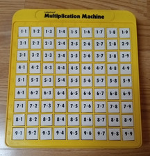 Lakeshore Multiplication Machine Children's Educational Toy Game, Used