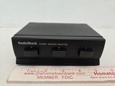 National　AUDIO POWER SELECTOR　WZ9700K radio shack speaker selector products for sale | eBay