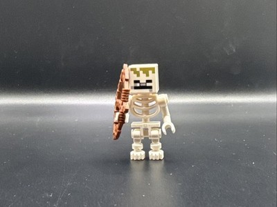 LEGO MINIFIGURE MINECRAFT SKELETON, MINECRAFT DUNGEONS WITH BOW MIN102