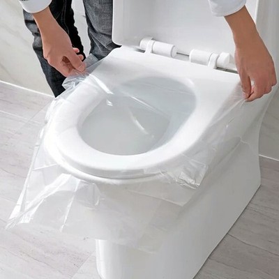 30pcs Disposable Toilet Seat Wc Mat Universal Toilet Sticker Toilet Seat Co .t2