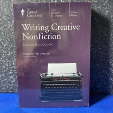 Writing Creative Nonfiction The Great Courses Guidebook & DVD Set New Sealed