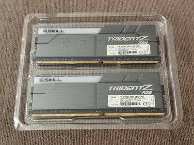 G.SKILL Trident Z RGB Series DDR4 RAM 16GB (2x8GB) 3000MT/s  CL16-18-18-38 1.35V