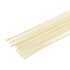 2set 10pcs ABS Plastic Welding Rods 8inch Round Welding Strips, Beige