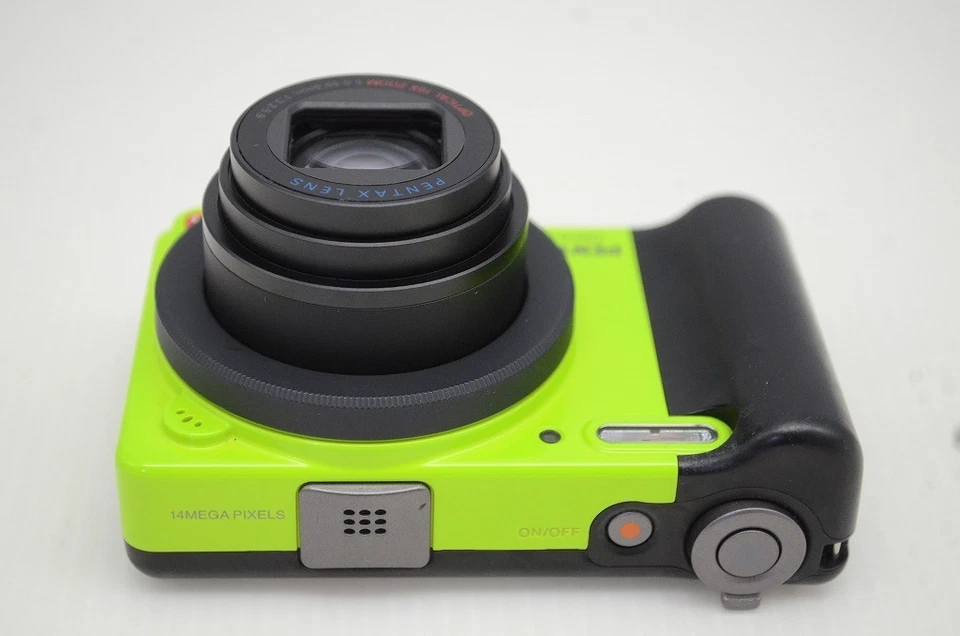 [Excellent+5] PENTAX Optio RZ10 14.0MP Compact Digital Camera Lime #251101n - Image 3 of 4