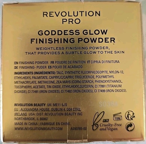 Revolution Pro Goddess Glow Finishing Powder Radiate 6g NEW - Picture 2 of 2