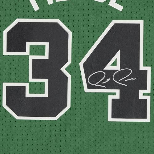 Maglia Paul Pierce Boston Celtics firmata rossa e bianca Alt Mitchell & Ness Rep - Foto 4 di 5