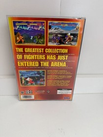 Street Fighter Collection Sega Saturn Game Tested Complete w/ Reg Card