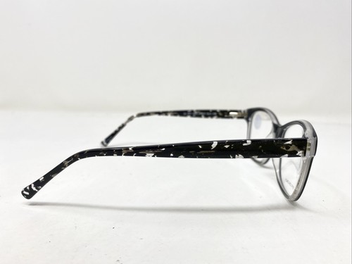 Vision Source PL-217 BLK 53-16-140 Black Plastic Full Rim Eyeglasses Frame YO33 - Picture 4 of 8