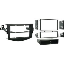 Metra - Dash Kit for Select 2006-2012 Toyota RAV4 DIN DDIN - Black