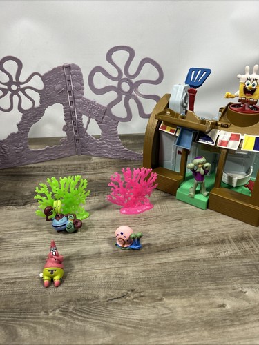 Fisher price With sponge bob square pants Chum bucket restaurant Play Set Plus - Picture 4 of 12