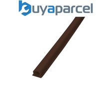Image of Faithfull AD-SL001 Silicone Draught Excluder Brown 6M 9 x 7mm FAIDEN976B