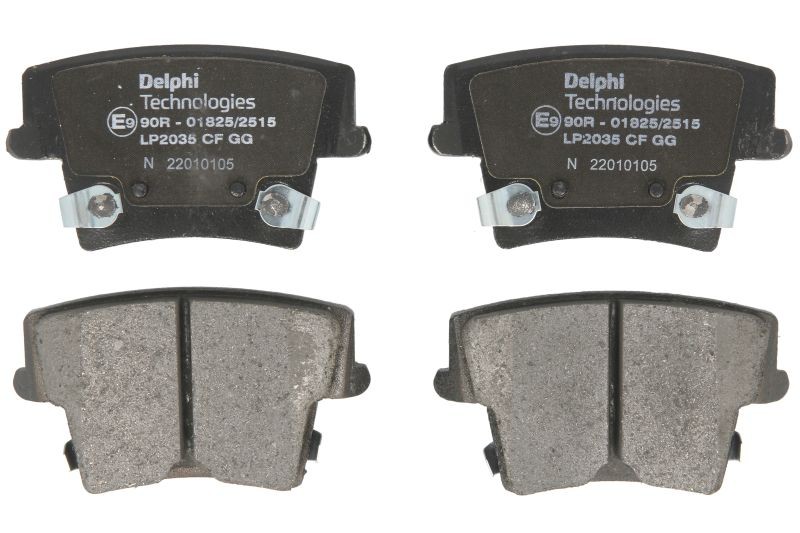 ✅Fits DELPHI LP2035 Brake Pad Set, disc brake LP2035 Brake pads set  ⭐UK Seller⭐