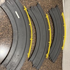 3 TYCO 9  R 1/4 Circle Curve B5831 HO Slot Car Racing Track Replacement Sections